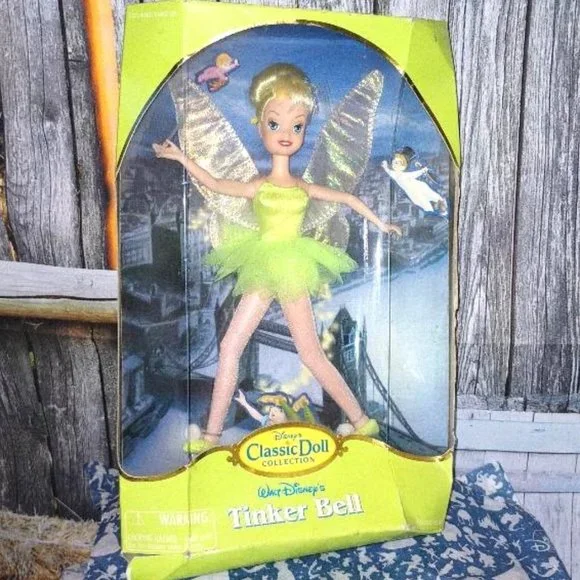 Disney Classic Doll Collection Tinker Bell Collectible Disneyland Park Pixie - Picture 1 of 5